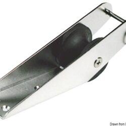 Musone di prua inox 232 x 51 mm