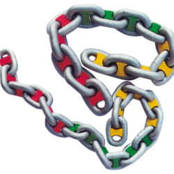 Segna catena 12 mm in CF da 40 pezzi