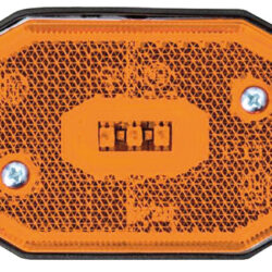 Fanale posizione LED lateraleluce arancio staffa