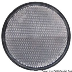 Catarifrangente adesivo bianco 60 mm