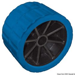 Rullo laterale blu 75 mm Ø foro 15 mm