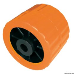 Rullo laterale arancio 75 mm Ø foro 15 mm