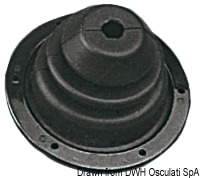 Soffietto in gomma con ghieraABS 140 mm