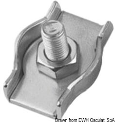 Morsetti inox semplice 5 mm