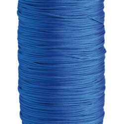 Treccia fluorescente mm 6 blu