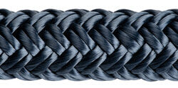 Doppia treccia blu mm 24
