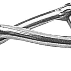 Grillo inox ritorto microfuso12 mm