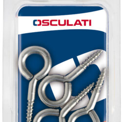 Occhioli inox vite 28 x 3 mm (blister 10 pz)