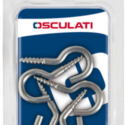Ganci inox vite 44 x 4 mm (blister 5 pz)