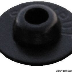 Contropiastra in plastica Stayput Press NERO 1 CF(100 PZ)
