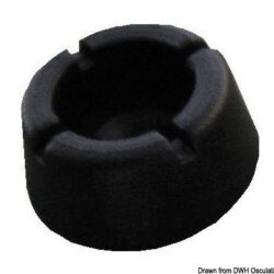 Supporto in plastica Stayput Press NERO 1 CF(100 PZ)