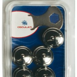 Blister 5 bottoni femmina Loxx 15 mm