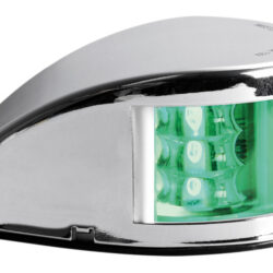 Fanale di via Mouse Deck verde corpo inox