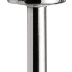 Asta Evoled 360° a parete inox cm 100