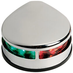 Fanale bicolore inox lucido