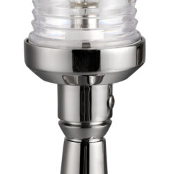 Fanale testa albero inox con basetta