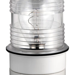 Fanale testa albero bianco/bianco 360°