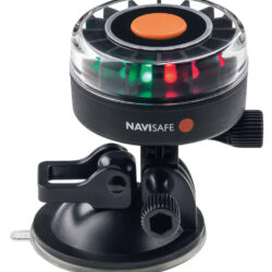 Lampada Navisafe 360° tricolore supporto a ventosa