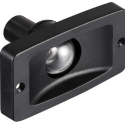 Fanale poppa incasso ABS nero