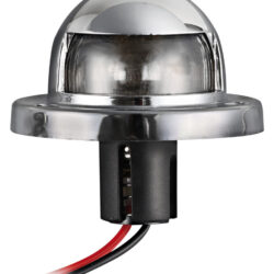 Fanalino ABS cromato bianco 135°