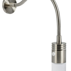 Luce snodata testa letto