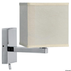 Applique snodata ottone cromato