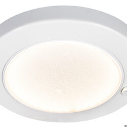 Plafoniera ABS Saturn LED bianca a filo
