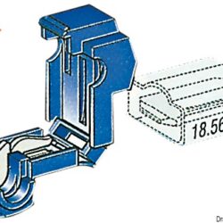 Morsetto a T 2,5/6 mmq 1 CF(100 PZ)