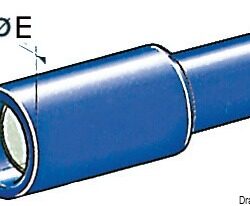 Terminali cilindrici femmina 1-2,5 mm² 1 CF(100 PZ)