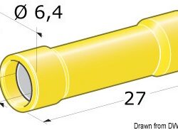 Spinotto giunzione femmina 2,5-6 mm² 1 CF(50 PZ)