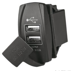 Presa doppia USB-A
