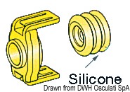 Tassello per cavi 8/10 mm²