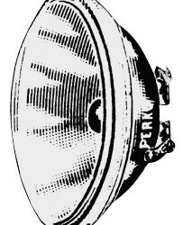 Bulbo stagno 12 V 100 W 110 mm
