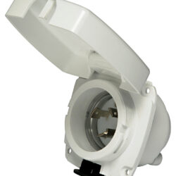 Presa 30 A New Edge bianco