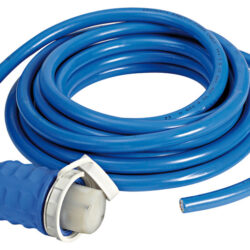 Spina + cavo 10 m blu 50 A
