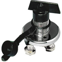 Staccabatteria in policarbonato nero