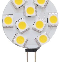 Lampadina LED SMD G4 12/24 V attacco laterale