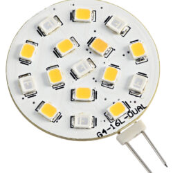 Lampadina LED SMD bianco rosso 24V