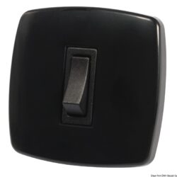 Interruttore Contemporary 1 p. nero