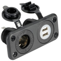 Presa accendisigari + doppia USB