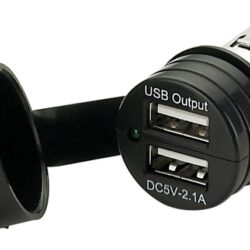 Prolunga e presa corrente + doppio USB + micro USB