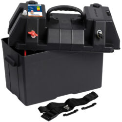Cassetta batteria power center DELUXE con dual USB