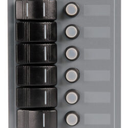 Pannello verticale 6 interruttori