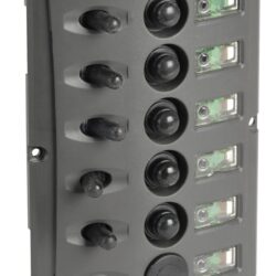 Pannello elettrico fusibili automatici doppio LED
