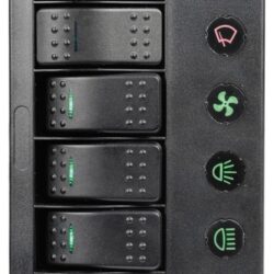 Pannello elettrico PCP Compact 6 interruttori