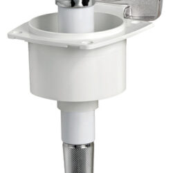 Doccetta New Edge Inox tubo PVC 4 m