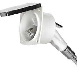 Box doccia New Edge cromato tubo inox 2,5 m