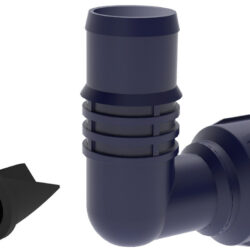 Scarico 90°vola non ritorno 1 CF(12 PZ)