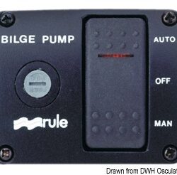 Interruttore Rule DeLux 24 V