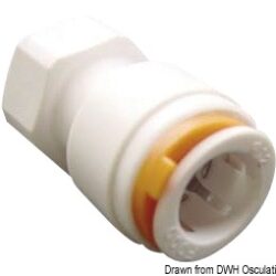 Raccordo femmina/femmina 3/8" 1 CF(10 PZ)